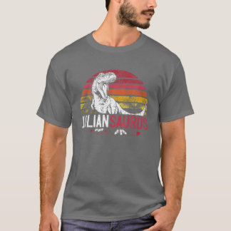 Camiseta Julian Saurus Funny Personalizado Dinosaurio T Rex