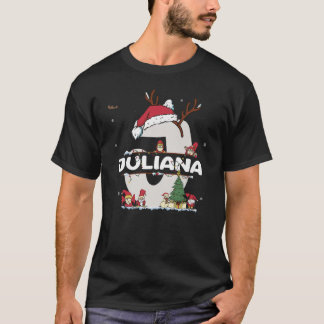 Camiseta Juliana Christmasw Juliana Nombre para navidades d
