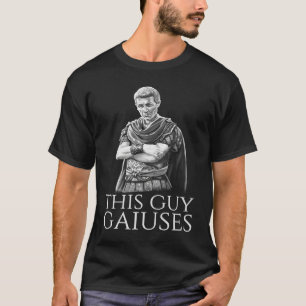 Camiseta Julio César Antiguo Meme de Historia Romano Este T