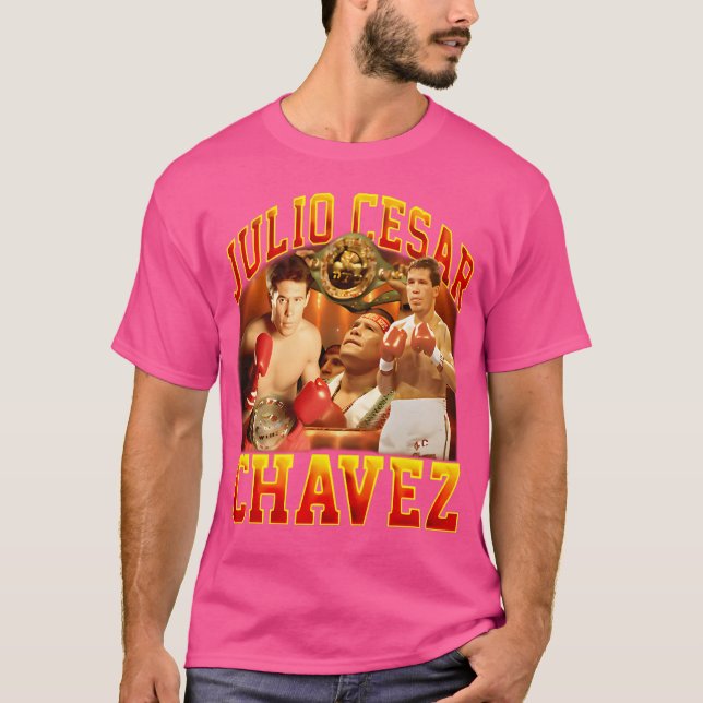 Camiseta Julio Cesar Chávez El César Del Boxeo (Anverso)