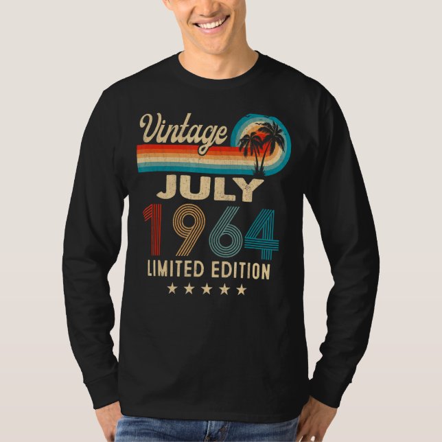 Camiseta Julio de 1964 58ª cosecha (Anverso)