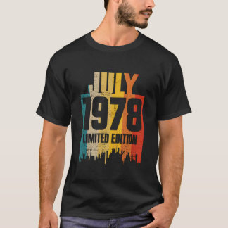 Camiseta Julio de 1978 47