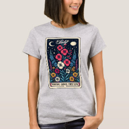 Camiseta Julio Mes de Nacimiento Flor Larkspur T-Shirt