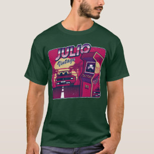 Camiseta Julio Personalizado Jugador Retro 80s 90s