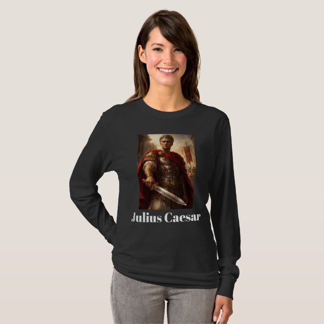 Camiseta Julius Caesar negro (Anverso completo)
