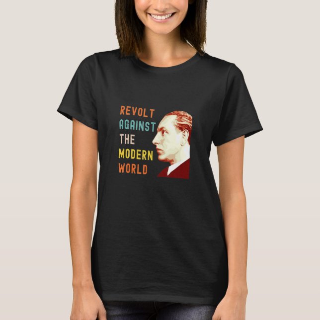 Camiseta Julius Evola Tradicionalista (Anverso)