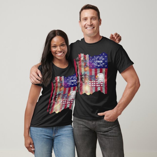 Camiseta July 4th 250th Anniversary USA (Unisexo)