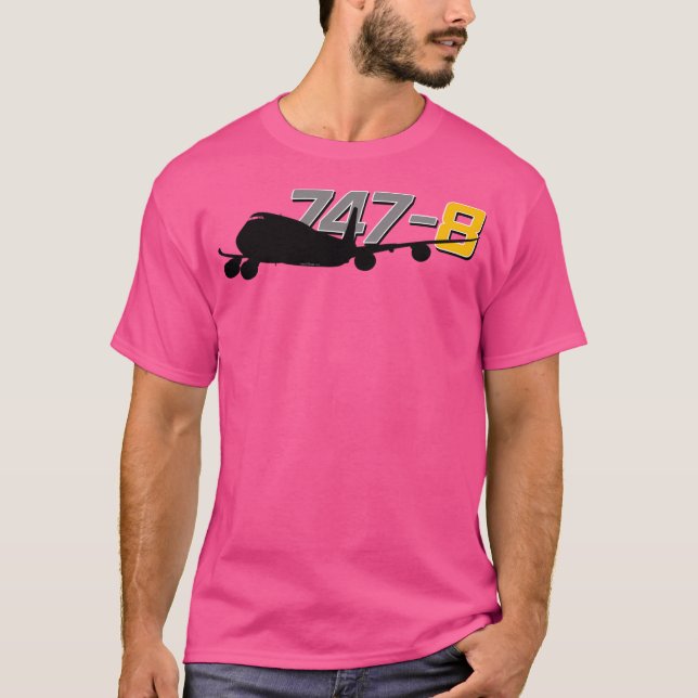 Camiseta Jumbo 747-8 (Anverso)