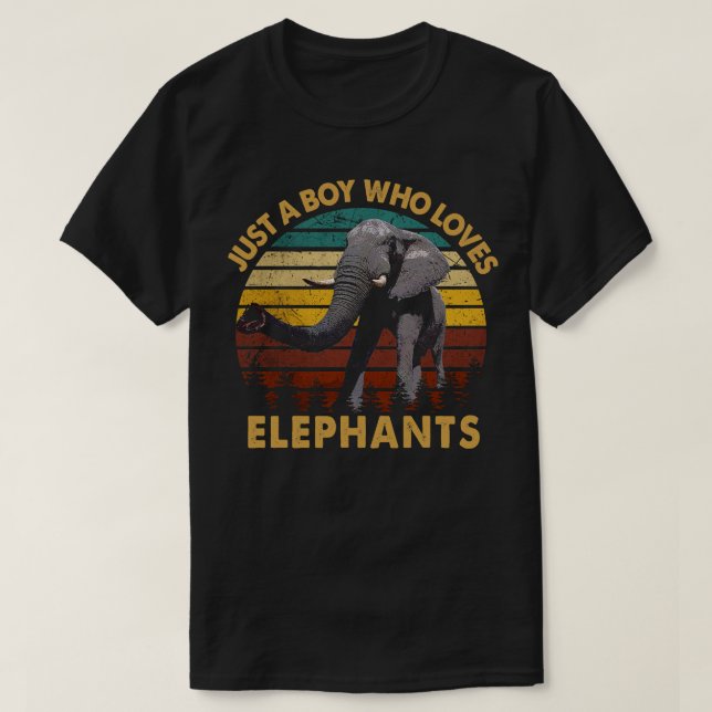 Camiseta Jumbo Joy Elephant Dreams Trendy Tee para la vida  (Diseño del anverso)