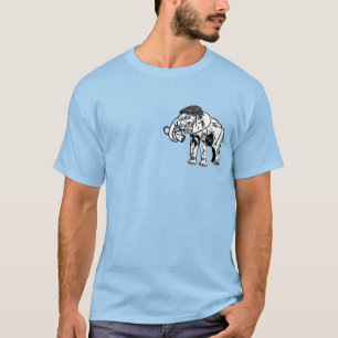 Camiseta Jumbo Nonchalant (Azul Cielo)