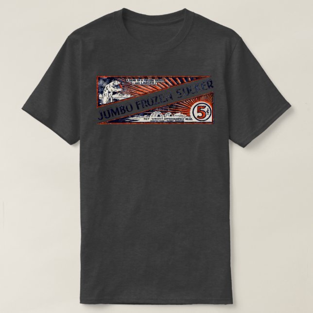 Camiseta Jumbo Sucker de los años 50 (Diseño del anverso)