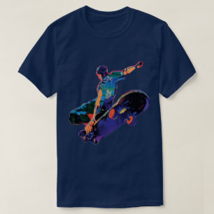 Camiseta Jump 4 Color Skater-Shirt