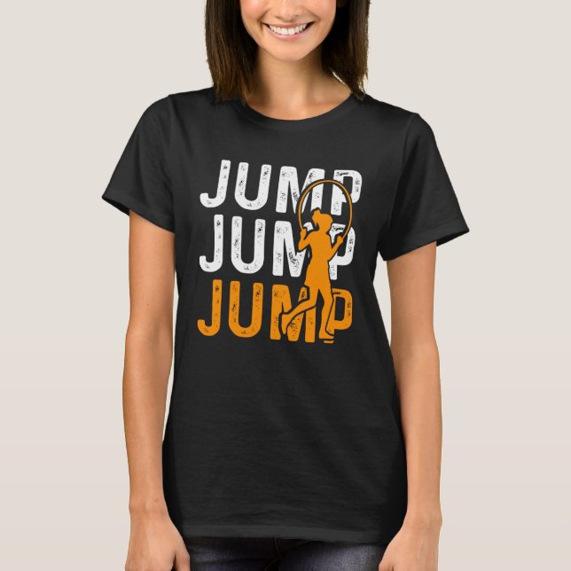Camiseta Jump Rope Skipping Jumping Roping Workout  8 (Anverso)