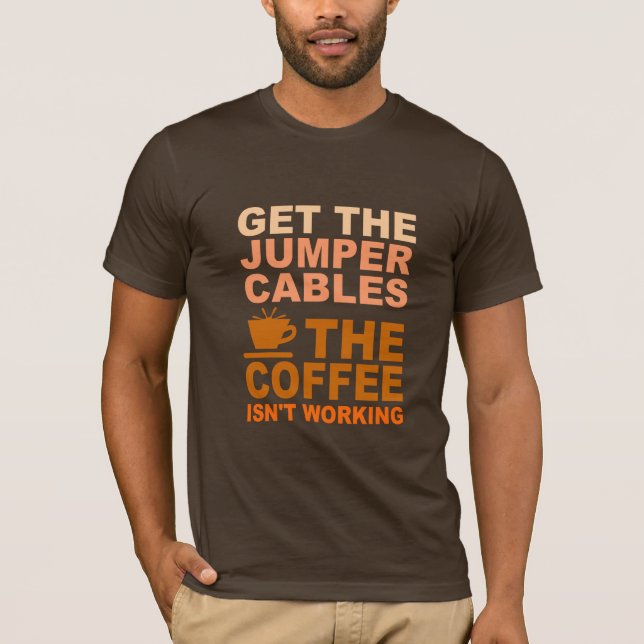 Camiseta Jumper Cables - elegir estilo y color (Anverso)