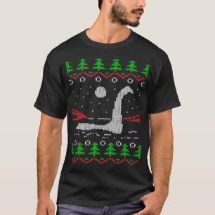 Camiseta Jumper de Navidades feos de Loch Ness Monster
