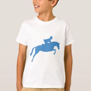 Camiseta Jumper Horse Silhouette (blue)