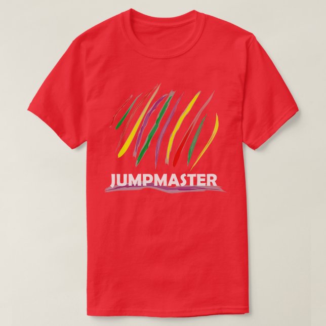 Camiseta Jumpmaster Gaming Funny Gift (Diseño del anverso)