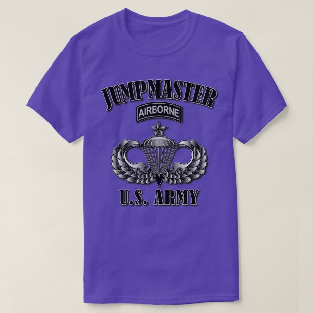 Camiseta Jumpmaster Senior Wings 1 (Diseño del anverso)