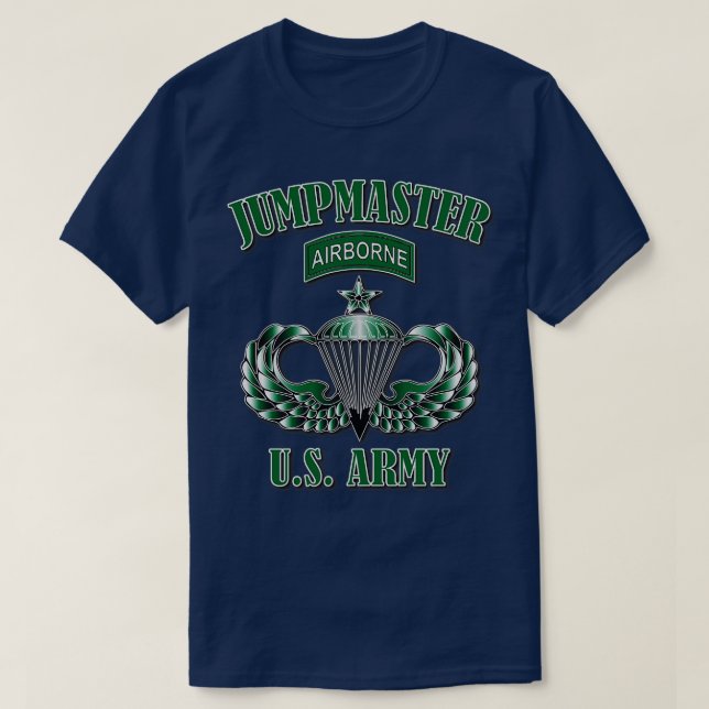Camiseta Jumpmaster Senior Wings 1 (Diseño del anverso)