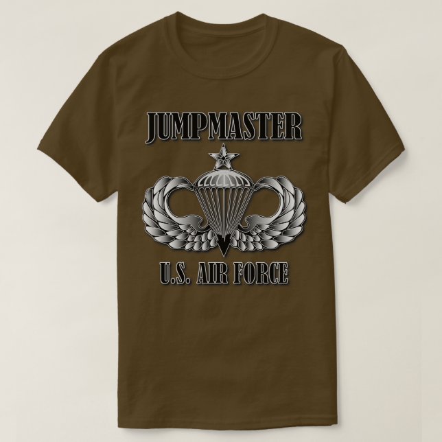 Camiseta Jumpmaster Senior Wings US Air (Diseño del anverso)
