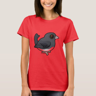 Camiseta Junco de ojos oscuros (color pizarra)