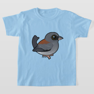 Camiseta Junco de ojos oscuros (de respaldo rojo)