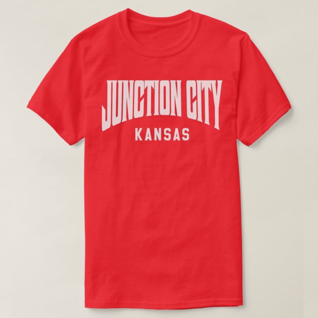 Camiseta Junction City Kansas   1  (Diseño del anverso)