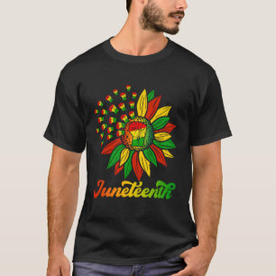 Camiseta Jundécimo afroamericano negro junio de 1865