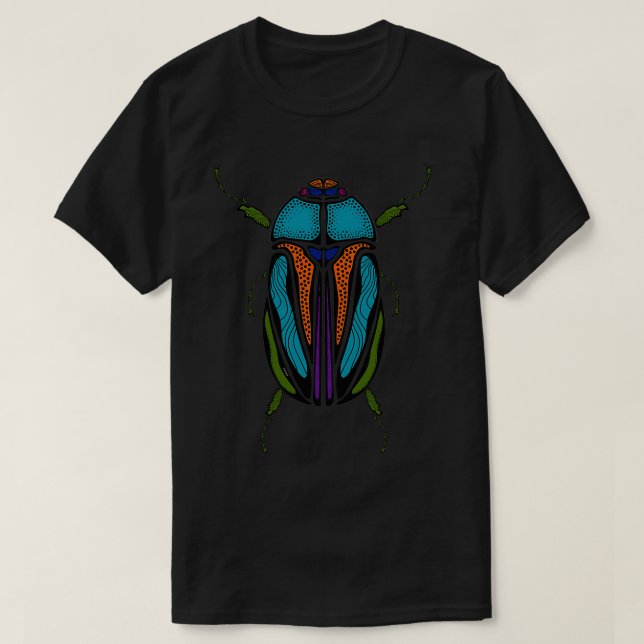 Camiseta June Beetle Wiinjiig Indígena WAWEZHI CANADÁ (Diseño del anverso)