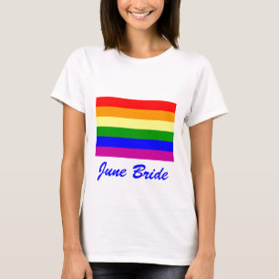 Camiseta June Bride/Gay Boda