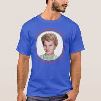 Camiseta June Cleaver Hard Onhe Beaver Leave Ito Beaver