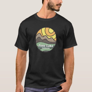 Camiseta June Lake California Mountains CA Vacation Souveni