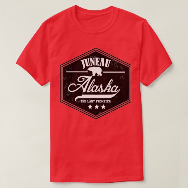 Camiseta Juneau Alaska (Diseño del anverso)