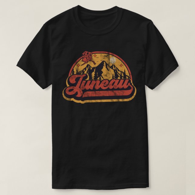 Camiseta Juneau, Alaska (Diseño del anverso)