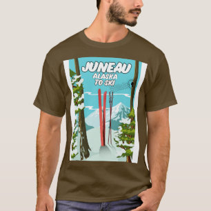 Camiseta Juneau Alaska En Esquí