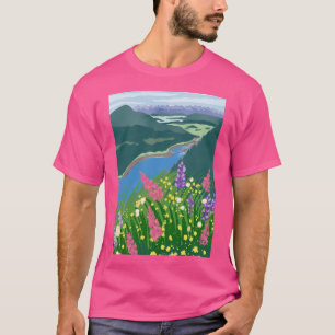 Camiseta Juneau Alaska - Resplendente