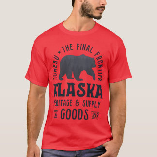 Camiseta Juneau Alaska Shirt Bear The Final Frontier Family