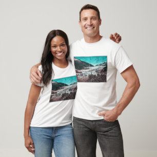 CAMISETA JUNEAU - TONGASS - MENDENHALL GLACIER - ALASKA EE.