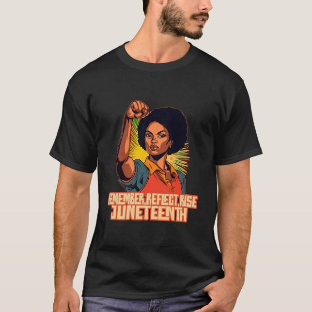 Camiseta Junenth 1865 Recordar Reflexionar Elevar Celebrar  (Anverso)