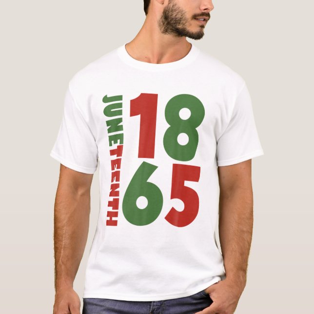Camiseta Junenth Celebrating Black Freedom 1865 African Ame (Anverso)