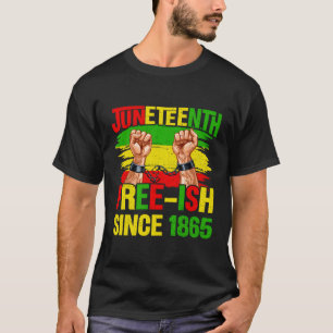 Camiseta Junenth Free-Ish desde 1865 África Negra