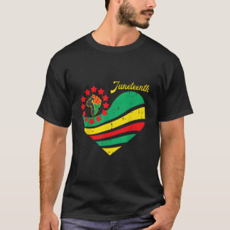 Camiseta Junenth He Africa Fist June 19Th 1865