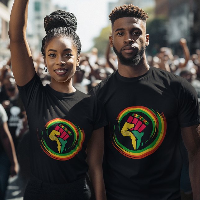 Camiseta Junetdecil Shirt, el decimoctavo afro-freeish (Subido por el creador)