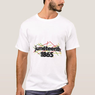 Camiseta Juneteenth 1865 Celebración de la Libertad Histori