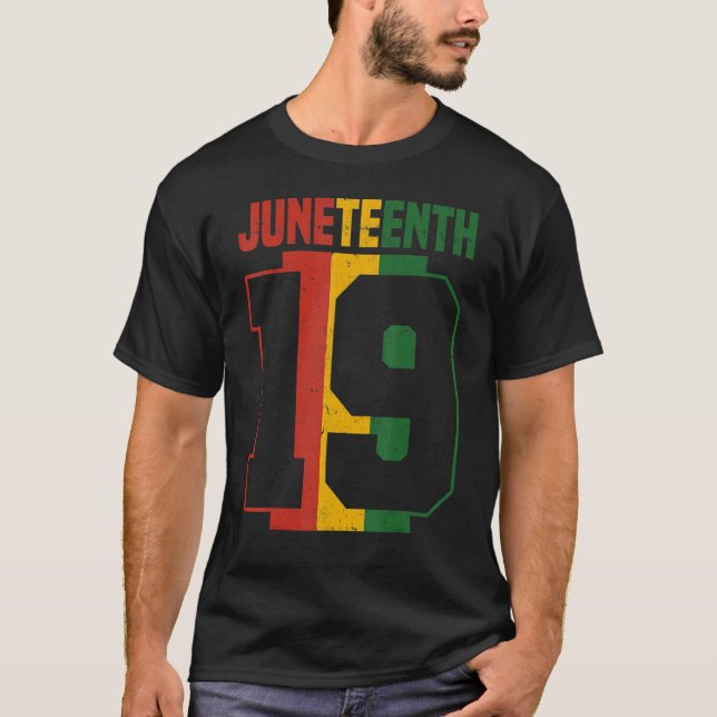 Camiseta Juneteenth African American Freedom Black History  (Anverso)