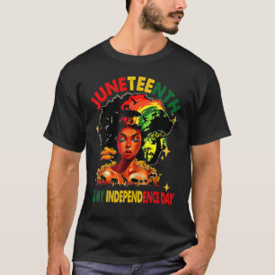 Camiseta Juneteenth Celebrates Black African American Pride