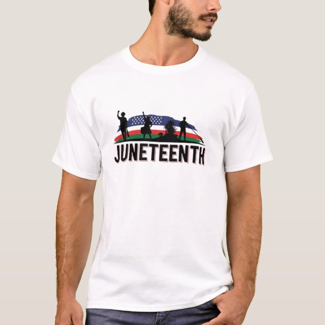 Camiseta Juneteenth Celebration: Vibrant Art (Anverso)