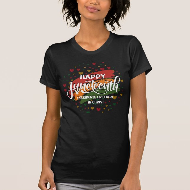 Camiseta JUNETEENTH cristiano (Anverso)