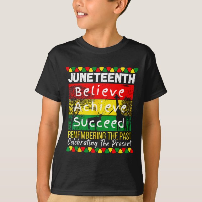 Camiseta Juneteenth es día de la independencia orgullo negr (Anverso)