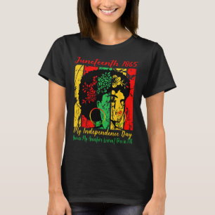 Camiseta Juneteenth es mi día de la independencia Mujeres n